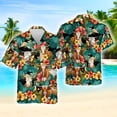 thumbnail image 4 of Camisas casuales con estampado 3D de anime de vaca hawaiana para hombre, ropa de moda de manga corta, disfraces, blusas de gran tamaño, camisas y blusas para hombre, 4 of 5