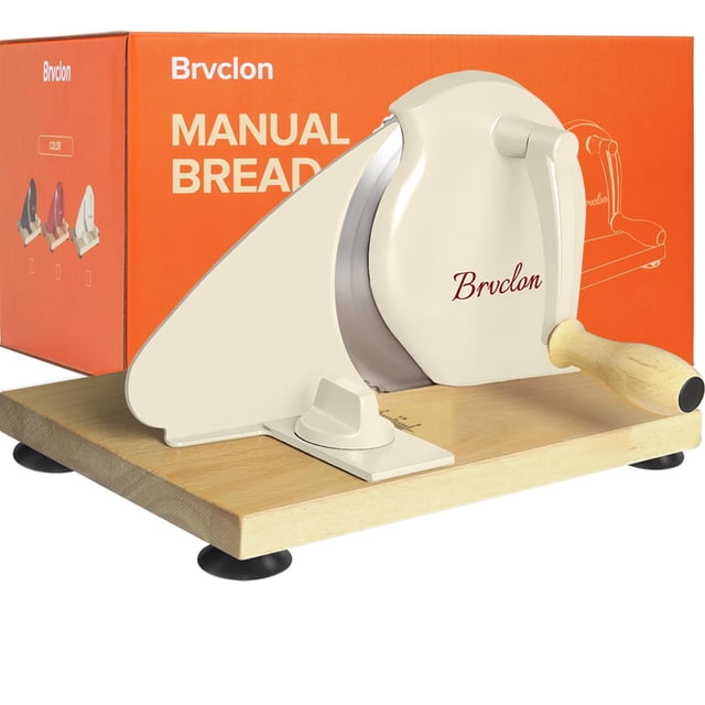 Manual de la cortadora de pan Brvclon para pan casero de masa madre