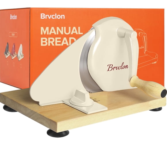 Manual de la cortadora de pan Brvclon para pan casero de masa madre