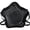 Black, variant on Black Star Shape PU Leather Backpacks Casual Daily Travel Backpack 1Pc