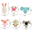 thumbnail image 6 of Opolski Squeaky Dog Toys Pet Plush Cartoon Animal Rabbit Pig Bite Resistant Chewing Vocal Cat Dog Toy, 6 of 8