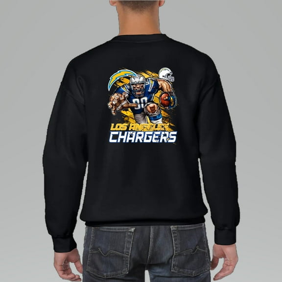 Chargers Los Angeles LA Football Tailgate SWEATSHIRT, for men & women, up to size 5XL.