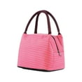 thumbnail image 3 of Vivcore Insulated Lunch Box, Reusable Lunch Bag Women and Men, Large Capacity Thermal Lunch Tote for Work, Beach, Picnic, and Office Organization, Pink, 1 Count, 3 of 5
