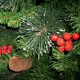 thumbnail image 3 of National Tree Company Artificial Christmas Wreath, Green, Crestwood Spruce, Decorated with Pine Cones, Berry Clusters, Frosted Branches, Christmas Collection, 30 Inches, 3 of 5