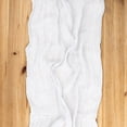 thumbnail image 3 of Koyal Wholesale Gauze Cheesecloth Table Runner Fabric Netting Sheer Tablecloth, White, 3 of 5