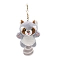 thumbnail image 5 of Twinkseal Stuffed Raccoon Raccoon Keychain 3d Eyes Lovely Long Tail Raccoon Plushies Ornament Soft Stuffed for Key Ring Pendant Backpack Decoration Girls Gift, 5 of 8