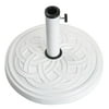 Bond MFG 12 kg Gaelen Umbrella Base - White
