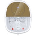 thumbnail image 1 of Costway Foot Spa Bath Massager w/ 2-Angle Shower & Motorized Rollers Coffee, 1 of 10