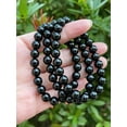 thumbnail image 5 of Black Onyx Crystal Bead Bracelet 8mm, Wholesale Genuine Black Onyx Stretch Gemstone Bracelet, Gift for Men & Women (3), 5 of 9