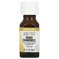 Aura Cacia Roman Chamomile in Jojoba Oil 0.5 fl. oz.