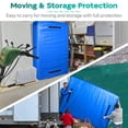 thumbnail image 2 of Yescom Mattress Bag Protector for Moving Storage Heavy Duty 8 Handles Zipper Reusable Cover with Strong Zipper Closure Full Size, 2 of 7