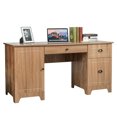 thumbnail image 1 of Gymax 59'' Computer Desk Writing Desk Study Workstation with Drawers Natural, 1 of 10