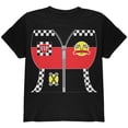 thumbnail image 1 of Costume de Hot Rod Halloween Course T-Shirt Jeunesse, 1 of 1