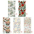 thumbnail image 5 of Norbi Flower Window Privacy Film Floral Decorative Stained Glass Window Film Static Cling Non-Adhesive Frosted Window Sticker Removable Static Cling Stickers for Room 16.93x39.37 in, 5 of 6