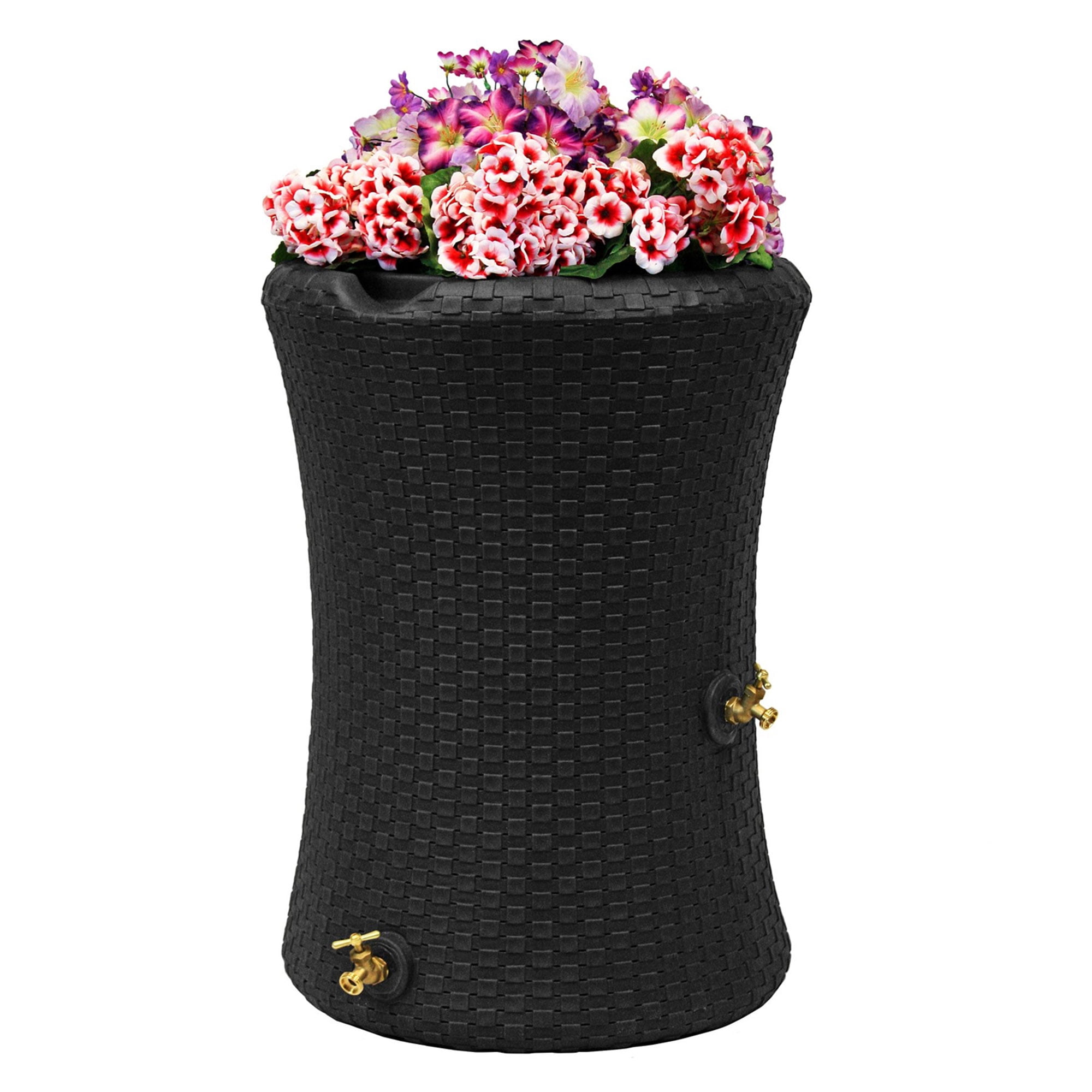Good Ideas Impressions 50-Gallon Nantucket Rain Saver, Black (3 Pack)