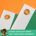 thumbnail image 7 of Ireland Irish Shamrock Flag 3x5 Outdoor, Double Sided Embroidered Shamrock, 210D Nylon Saint Patrick's Day Clover Flags, 7 of 7