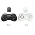thumbnail image 4 of Graflsoa M30 Wireless Game Controller - 2.4G Retro Gamepad for Sega Genesis Mega Drive, Rechargeable Black Edition with Receiver and USB Cable Included, 4 of 6