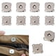 thumbnail image 5 of Bewildely Paquete de 10 tachuelas de presión para coser, ropa de Metal, botones a presión, artesanía portátil para el hogar, manualidades Artesanía Siliver, 5 of 6