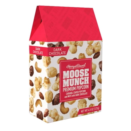 Harry & David Moose Munch Dark Chocolate Gourmet Popcorn - 4.5 oz Box