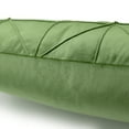 thumbnail image 4 of JWH Luxury Velvet Throw Pillow Cover Decorative Geometric Accent Pillow Cases in Rectangle Shape 14x24inch Kiwi Green, 4 of 11