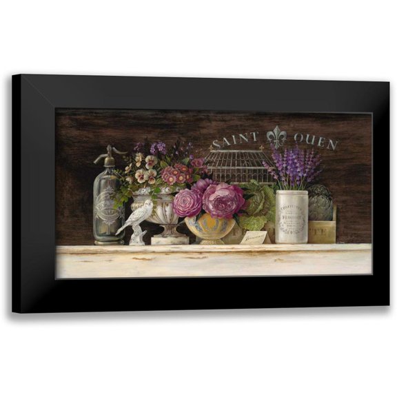 Staehling, Angela 14x9 Black Modern Framed Museum Art Print Titled - Saint Ouen Vignette