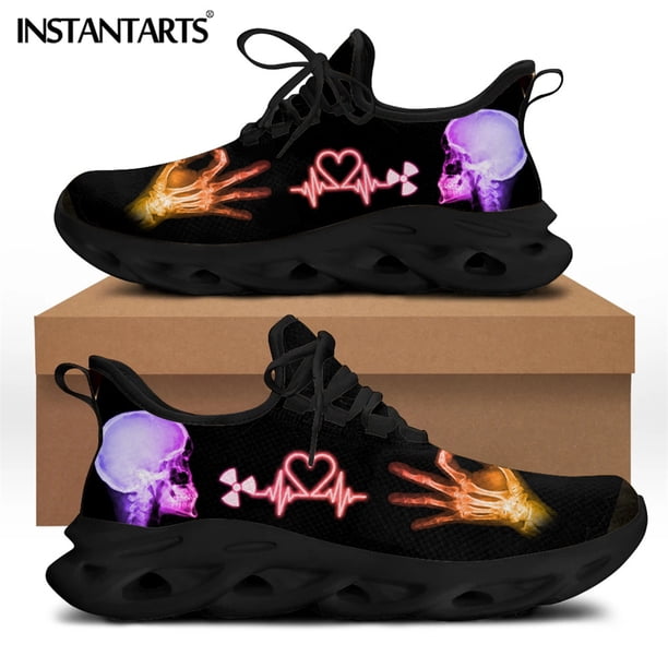 Zapatos casuales para hombre, diseño de tecnólogo radiológico, con cordones, zapatillas transpirables para caminar, zapatos femeninos