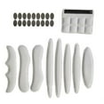 Bike Helmet Liner Pads Replacement Padding Kit 9 Pieces Bike Liner Foam