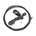 thumbnail image 1 of Palanca de Control remoto cuentagotas para tija de sillín de bicicleta con cable y tapa final para deportes Negro, 1 of 8