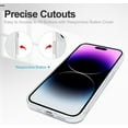 thumbnail image 4 of Case for iPhone 14 Pro, Clear Phone Case for Girls and Women with Slim Cover & Shockproof Bumper Phone Case for iPhone 14 Pro 2022 (6.1 Inch), Red Rose, 4 of 5