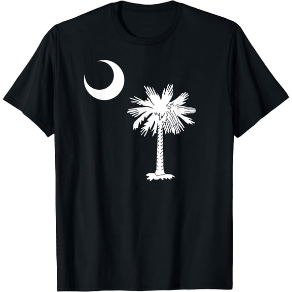 Official South Carolina Palmetto State Flag T-Shirt