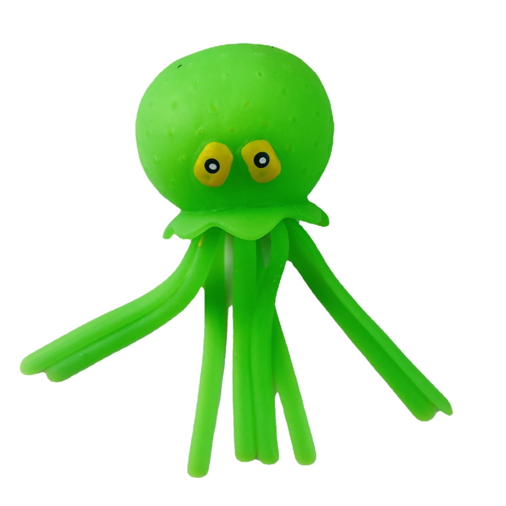 PEACNNG Baby Bath Toys, Large Jellyfish/Octopus Pool & Bath Toy, Water ...