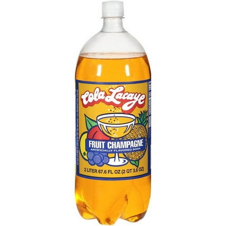 Iberia Cola Lacaye Fruit Champagne Soda, 2 Liter Bottle