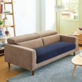 thumbnail image 2 of Housse de Coussin Extensible Housse de Coussin de Canapé Protecteur de Meubles Housse de Siège de Canapé pour Canapé Housse de Coussin 1 Pce pour Causeuse, Bleu Marine, 2 of 7