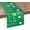 Shamrock, variant on St Patrick''s Day Table Runner Shamrock Table Runner Green Hat Colorful Ribbon Waterproof Table Runner for St. Patty''s Day, Spring, Parties, Daily Use, 14 x 70 inch