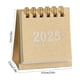thumbnail image 3 of onlyliua ¡ Ofertas de Liquidación de Hoy Prime! Calendario de Escritorio 2025, Sin Imprimir, con Forma de Viento, con Tarjeta Perforada, Planificador de Cuenta Regresiva, Adornos Pequeños para Escrit, 3 of 5