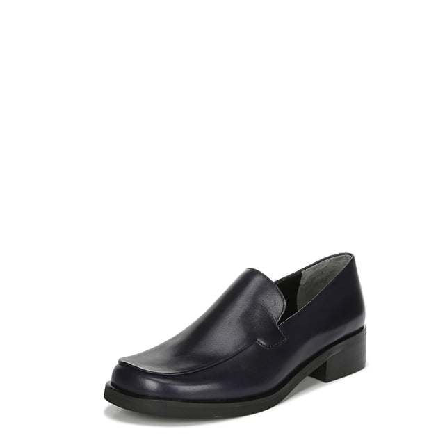 Zapatos Franco Sarto Bocca Mocasín Azul Oscuro Sin Cordones Tacón 2.5 cm