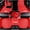 A-red, variant on Custom for Ford All Models Car Floor Mats Cargo Liners Luxury Waterproof Leather Carpets