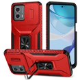 thumbnail image 1 of Funda para GANGXUN Motorola Moto G 2023 4G - Soporte metálico, Función magnética, Rojo, 1 of 5
