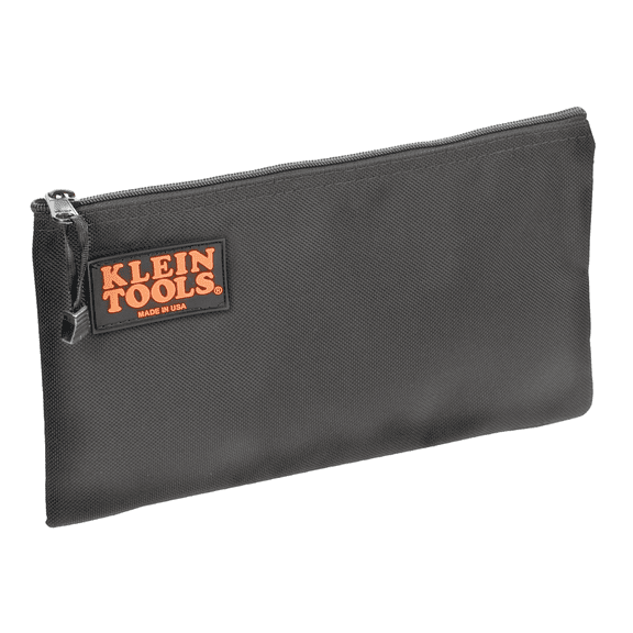 Klein Tools 5139B Black Nylon Zipper Bag
