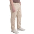 thumbnail image 5 of Turtle Bay New York Mens Comfort Fit Casual Elastic Waist Pull on Pants in Twill (Plus Sizes), 5 of 9