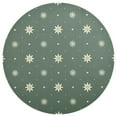 thumbnail image 3 of Ryvnso Snowflakes Christmas Pattern Round Plate Mats Dining Table Placemat Set of 4 for Holiday Decoration, 3 of 7