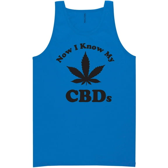 Now I Know My CBDs Neon Tank Top