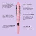 thumbnail image 5 of Thermal Brush - Heated Round Styling Tool for Curl & Volume, Ionic Ceramic , Salon Blowouts with Auto Shut Off, Multiple Heat Settings, Pink, 5 of 6