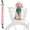 Pink, variant on Retractable Bicycle Dog Seatbelt, Elastic Pet Safety Leash Harness for Cat, Dog Leash Extension Attachment Shock Absorbing Lead Extension Absorber (Pink)