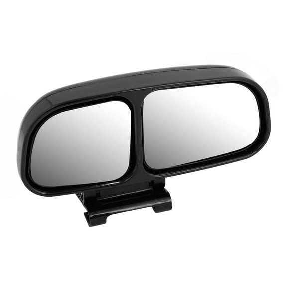 Unique Bargains Black Plastic Adhesive Car Right Side Blind Spot Parking Rearview Mirror