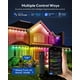 thumbnail image 4 of Paquete de luces exteriores permanentes de 15 m, LED RGB+IC inteligente IP67, 4 of 6
