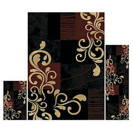 Ebony Rectangle Rug - Home Dynamix Ariana Galil Area Rug