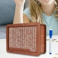 thumbnail image 3 of BadyminCSL Wooden Money Box with Money and Numbers with Counter Crafts Portable Storage Case Money Saving Box for Adults Child, 3 of 7