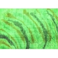 thumbnail image 1 of Ahgly Company Indoor Rectangle Abstract Green Contemporary Area Rugs, 5' x 8', 1 of 1