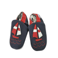 thumbnail image 1 of Litiquet Slip-on Soft Sole Infant Shoe-0-6 Months-Sail Boats Blue, 1 of 1